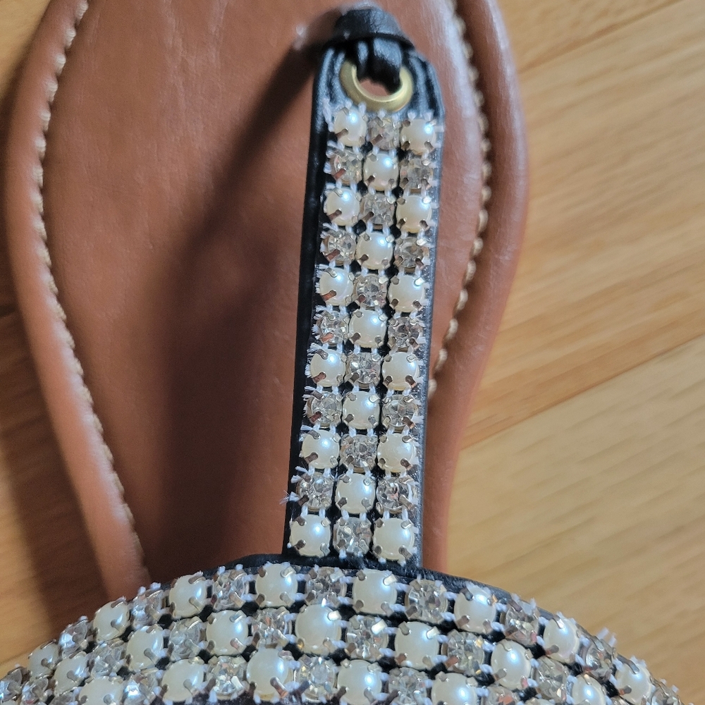 NEW!! In box, Olivia Miller Studded Sandals - Picture 5 of 8